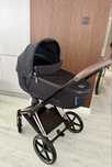 Cybex Priam 4.0 - Gondola + Spacerowka - Rose Gold + Deep Black