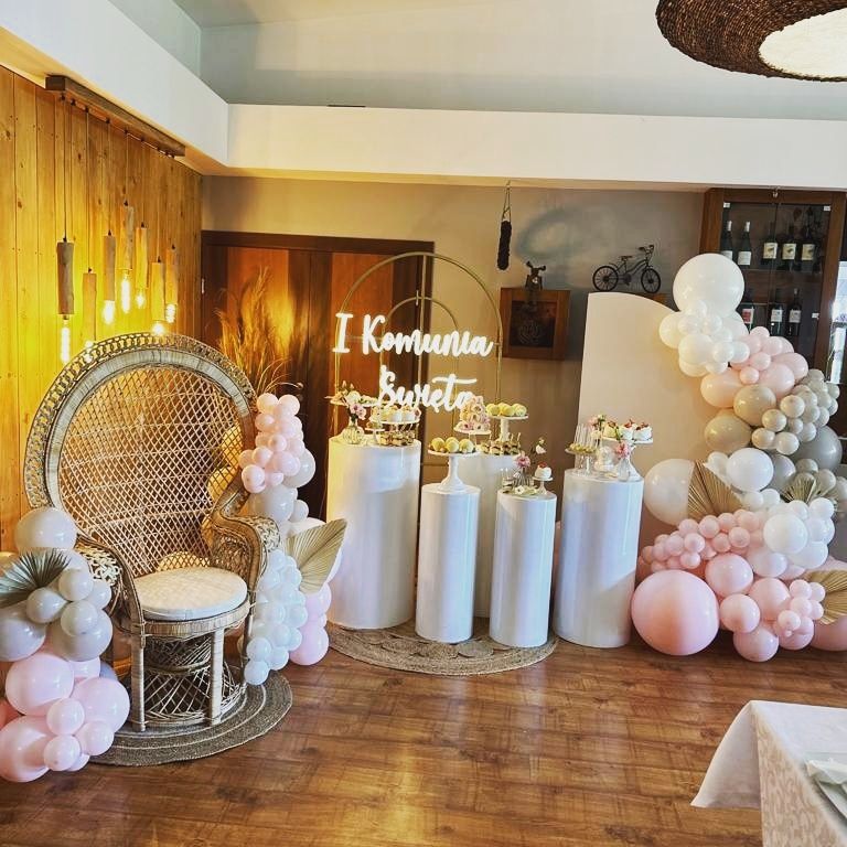 Dekoracje Urodziny 18-tka Baby Shower Chrzest Roczek Wieczór Panieński