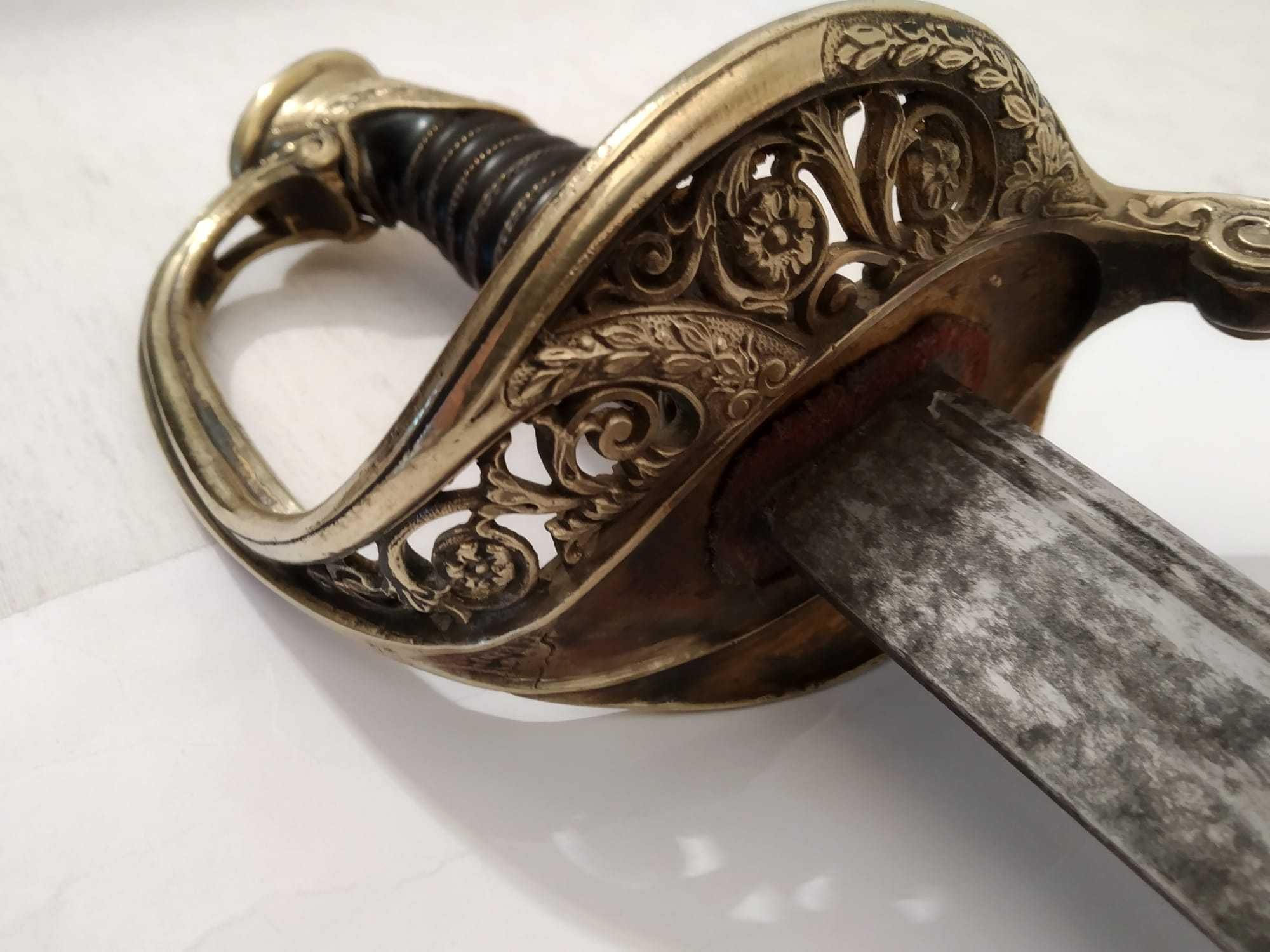 Sabre Francês de Oficial de Infantaria Modelo de 1845