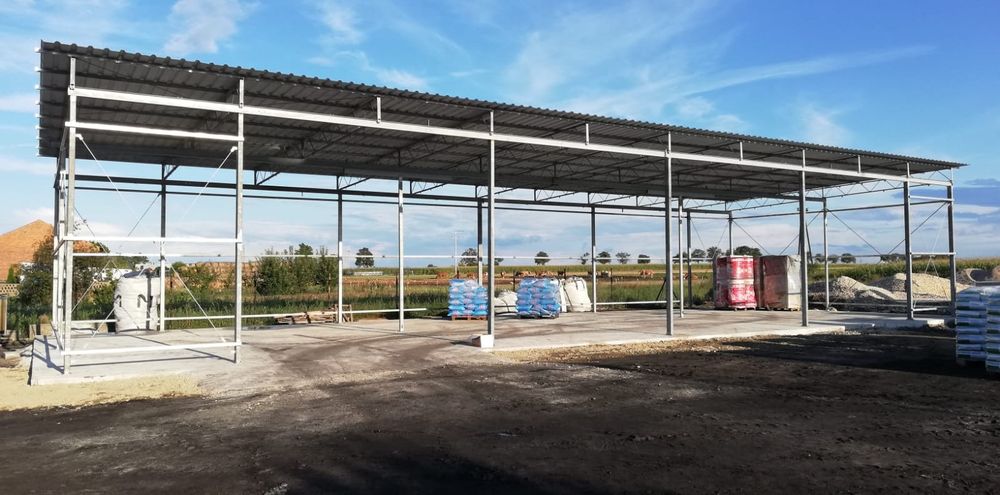 Kratownica 9.5m ocynkowana dach wiata garażowa magazyn