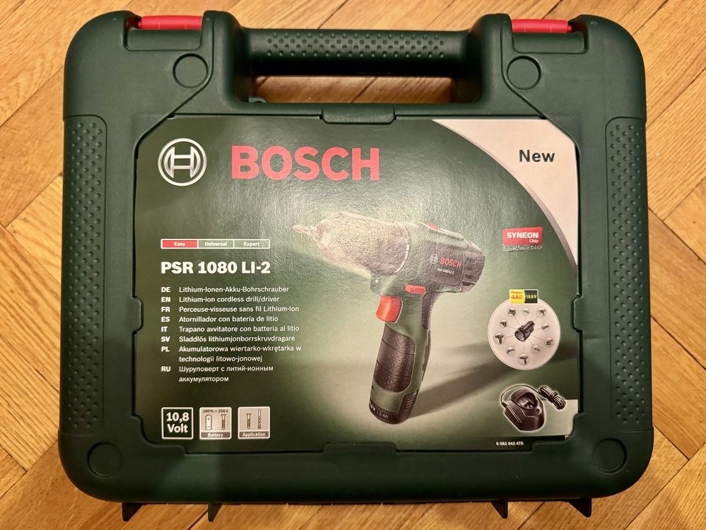 Wkrętarka BOSCH PSR 1080 LI-2