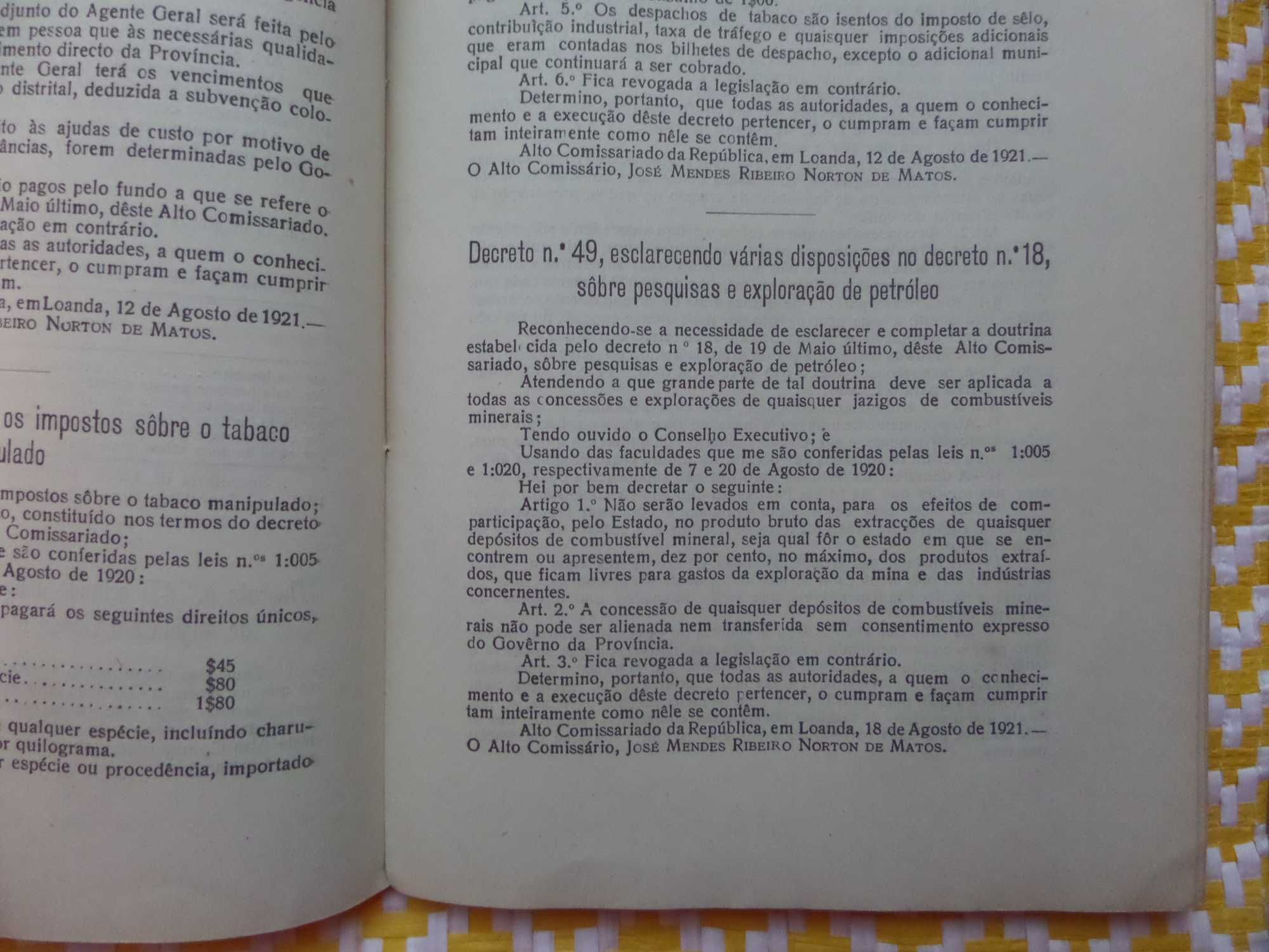 Provincia de Angola : Providências tomadas pelo Gen. Norton de Matos,