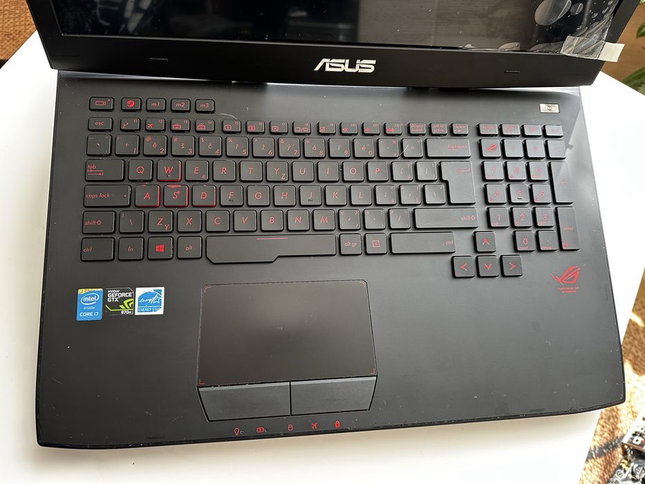 Продам ноутбук НЕ РОБОЧИЙ ASUS ROG G751J