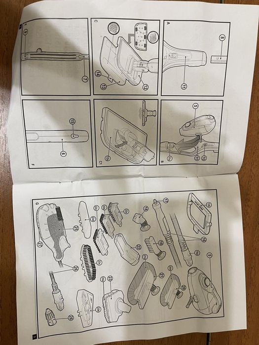 Паровая щетка BLACK+DECKER, пароочиститель