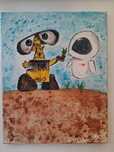 Wall-e, Disney, Pixar, obraz, akryl 25cmx30cm