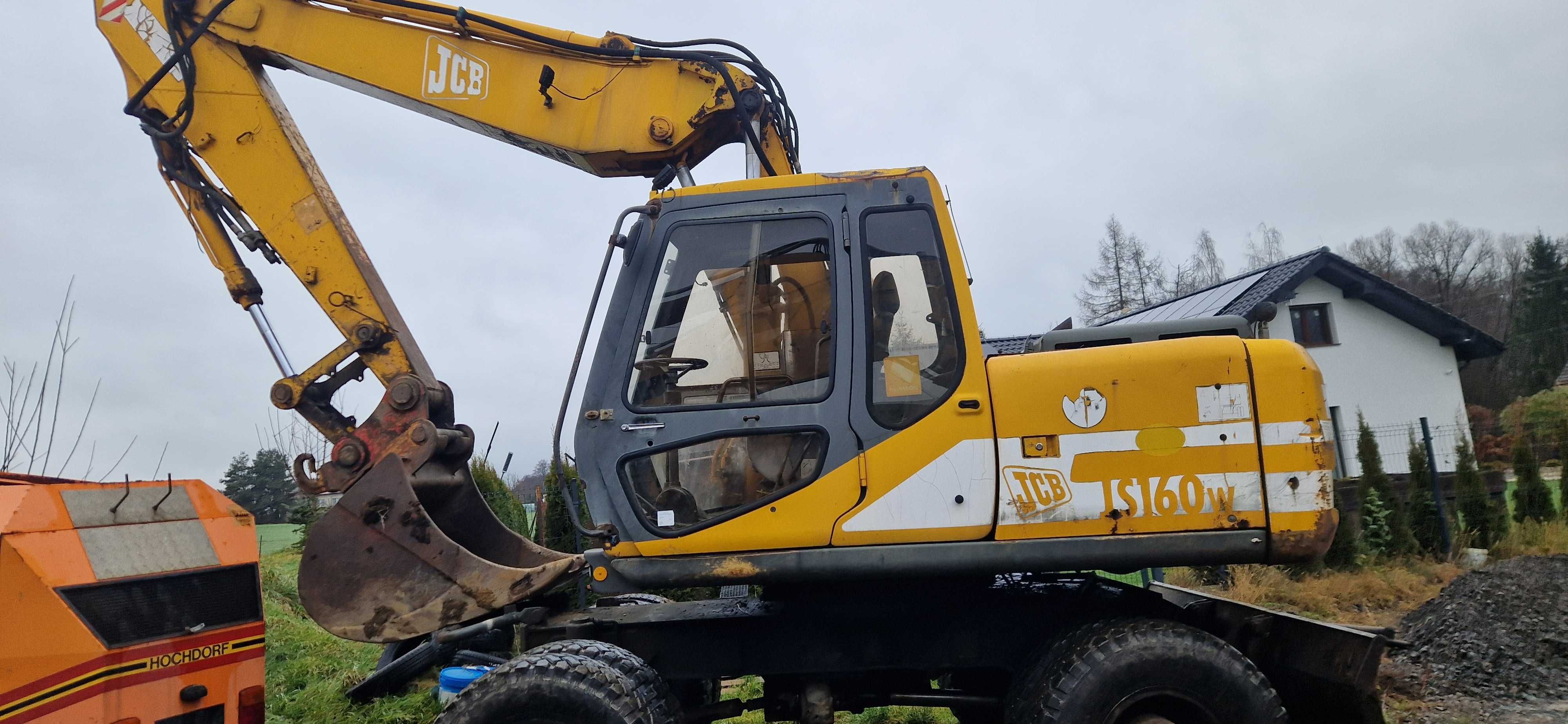 koparka JCB JS 130 JS 145 JS 160 zwolnica silnik pompa Kayaba PSV2-60t