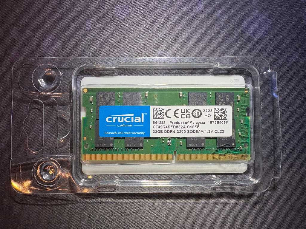 Pamięć RAM 32GB DDR4-3200 SODIMM