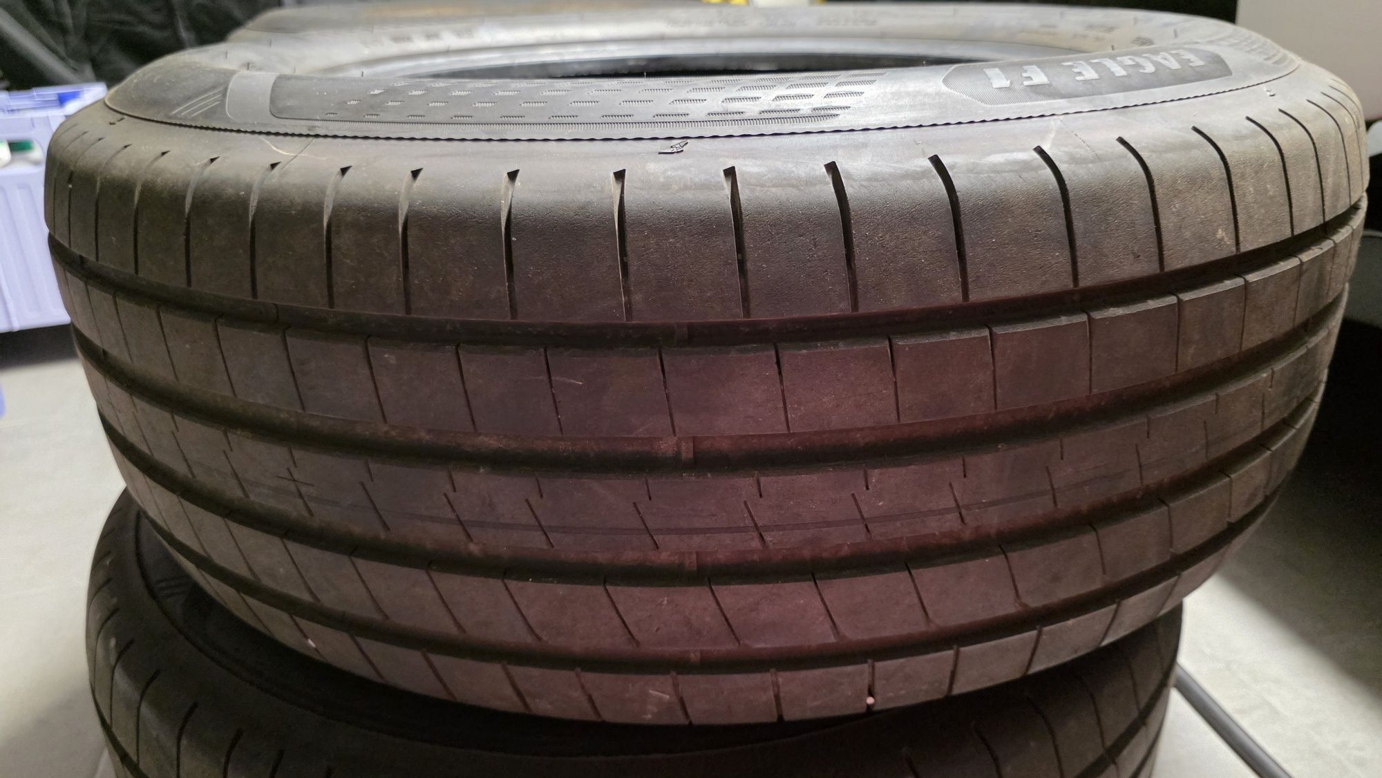 (Semi-novos) 4x Goodyear Eagle F1 Asymmetric 6 - 255/60R19 113W