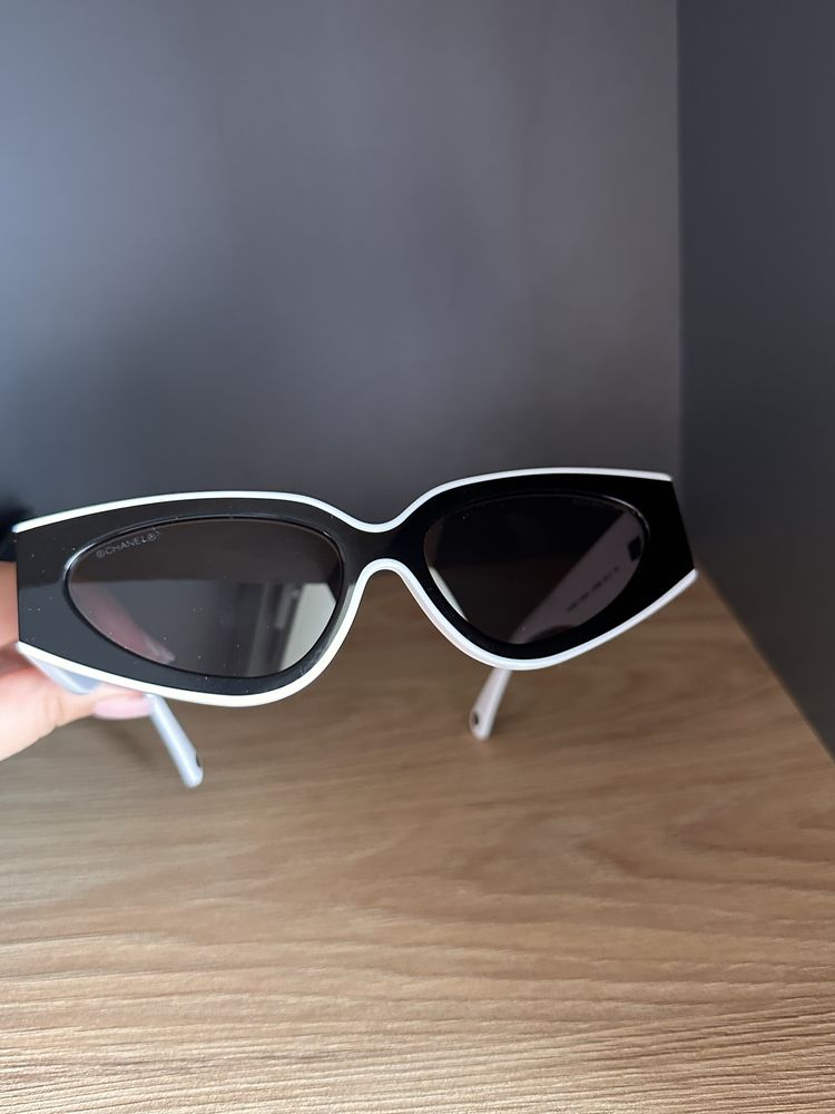 Okulary przeciwsłoneczne na st yl Chanel Cat Eye