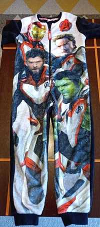 Piżama, pajac z polaru Marvel Avengers 7/8 122/128cm