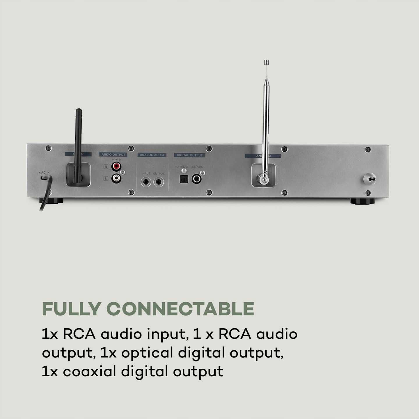 auna iTuner 320 BT Cyfrowy tuner Hi-Fi