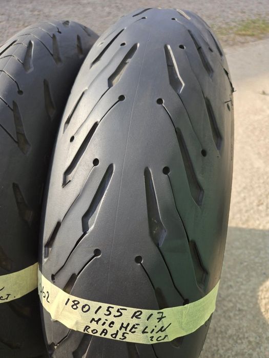 180/55R17 120 70 17 Michelin Road 5