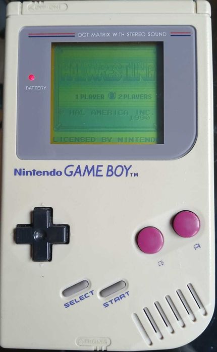 Hal Wrestling prezent Nintendo Gameboy Game Boy