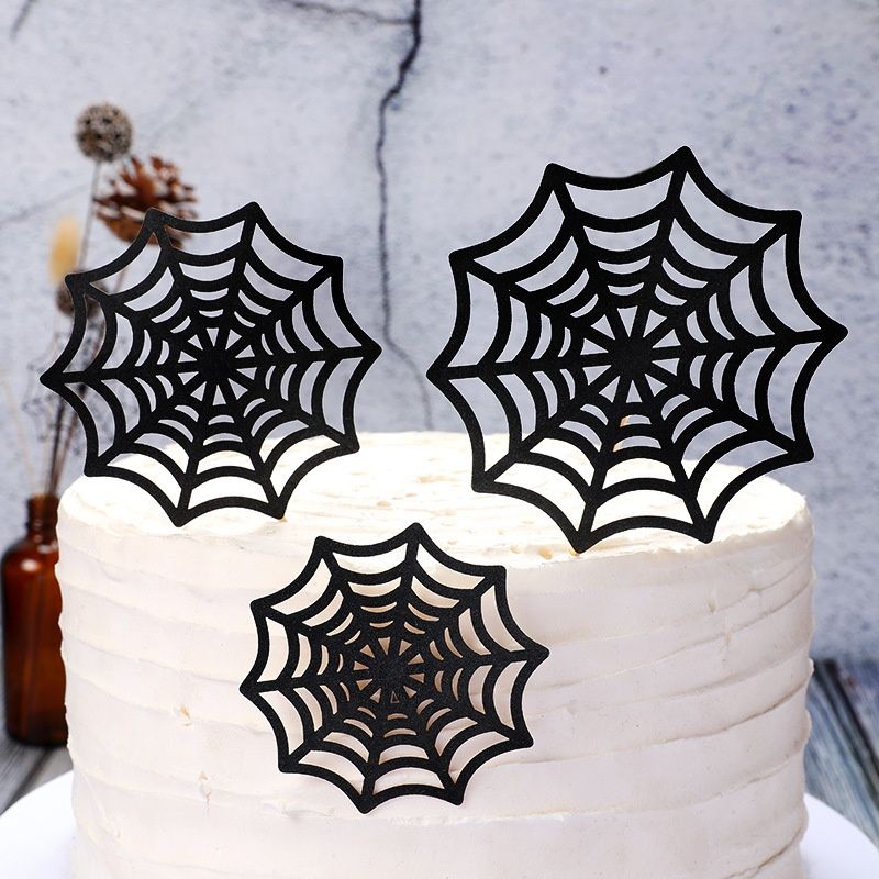 Topper SPIDERMAN 10szt, 3sz Pajączki+ 3szt. Pajęczyna