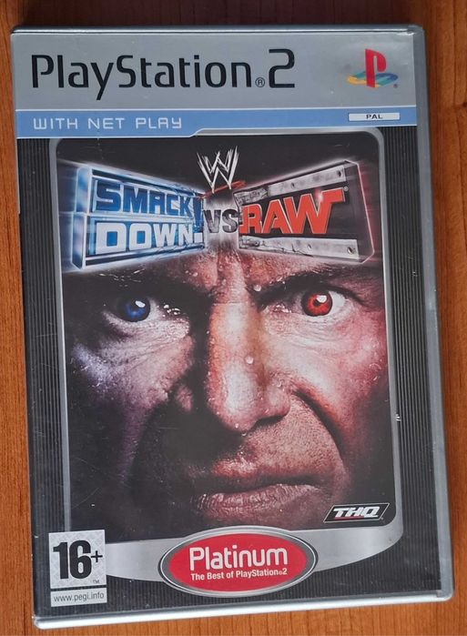 Lote 6 Jogos PS2 – Burnout 3, Killzone, WWE, Brothers in Arms