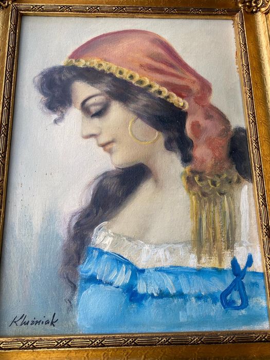 Obraz Jerzy Kluźniak Cyganka