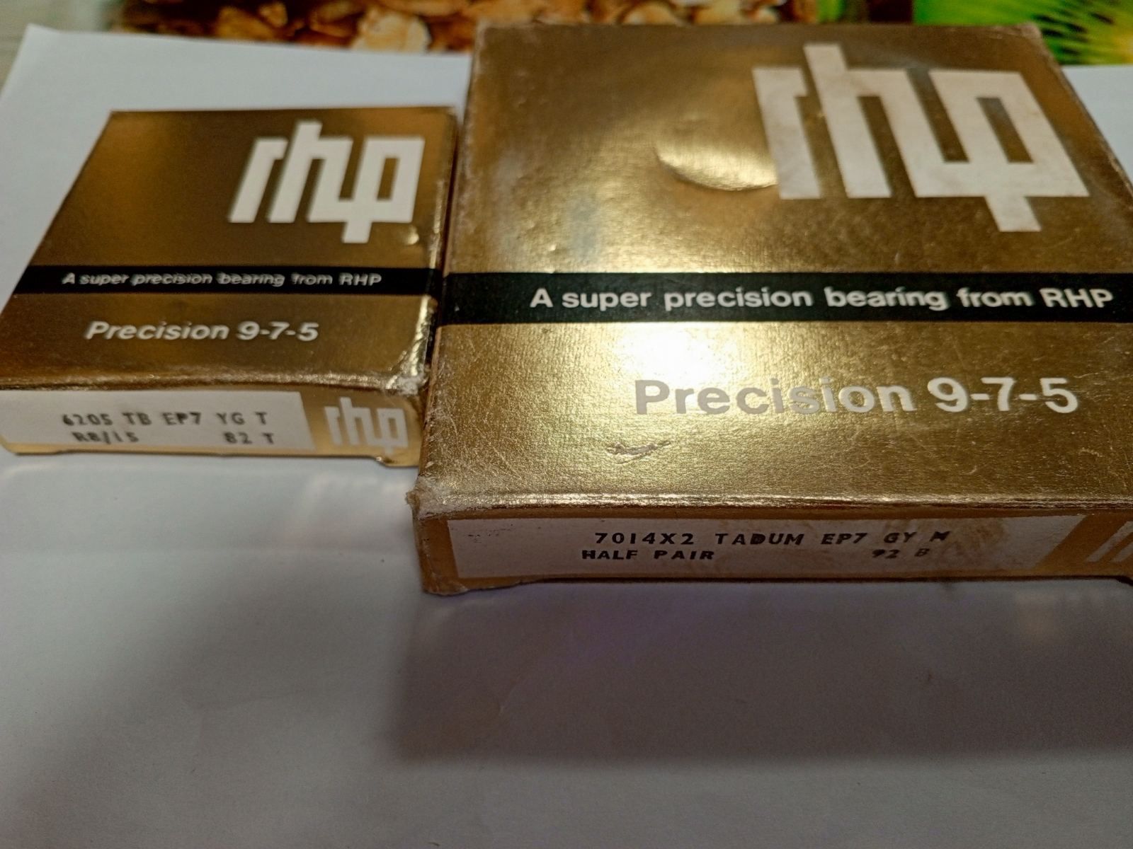 Підшипники RHP 6205 та RHP 7014x2