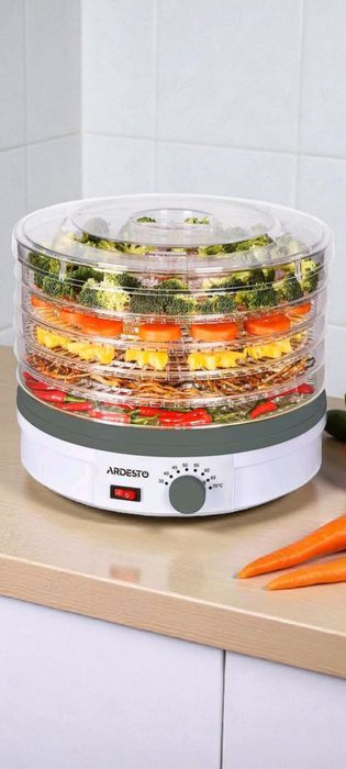Гарантія 12 місяців . Сушарка для овочів, фруктів ягід  ARDESTO