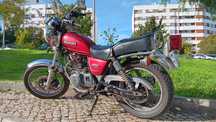 Moto Suzuki GN 250 Lisboa