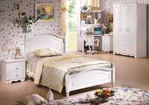Eleganckie białe łóżko 120 x 200 cm, %, outlet, promocja!