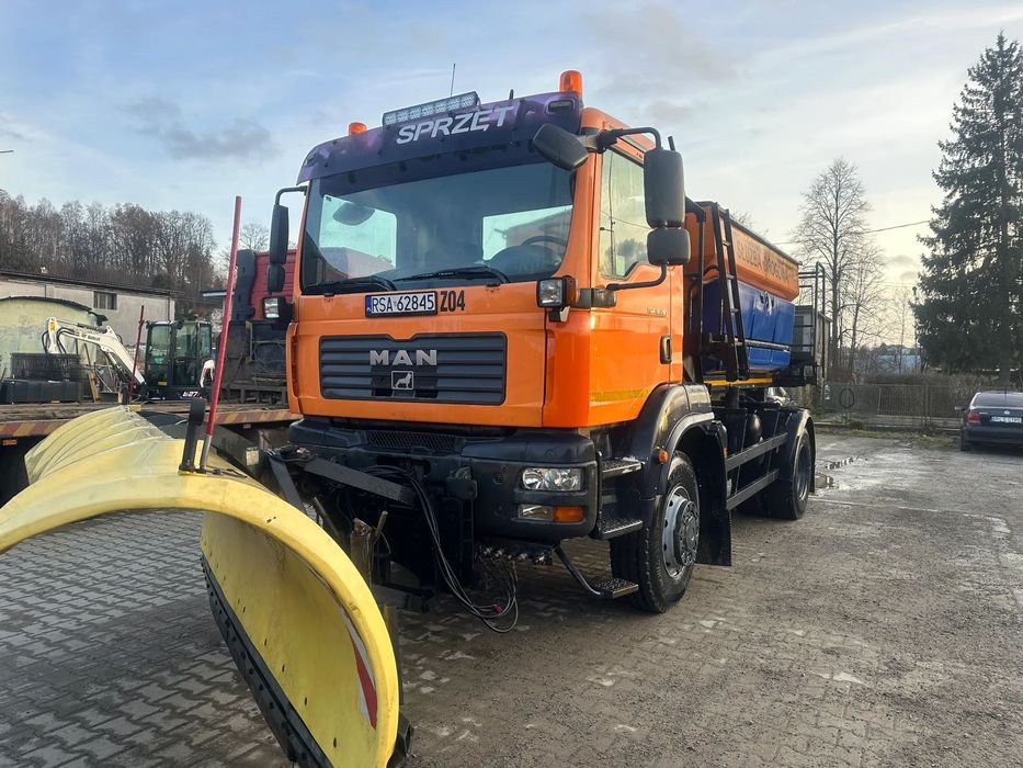 MAN TGM  Man TGM pługo-piaskarka 4x4