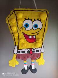 SpongeBob xl 45cm piniata dekoracja urodziny Kanciastoporty