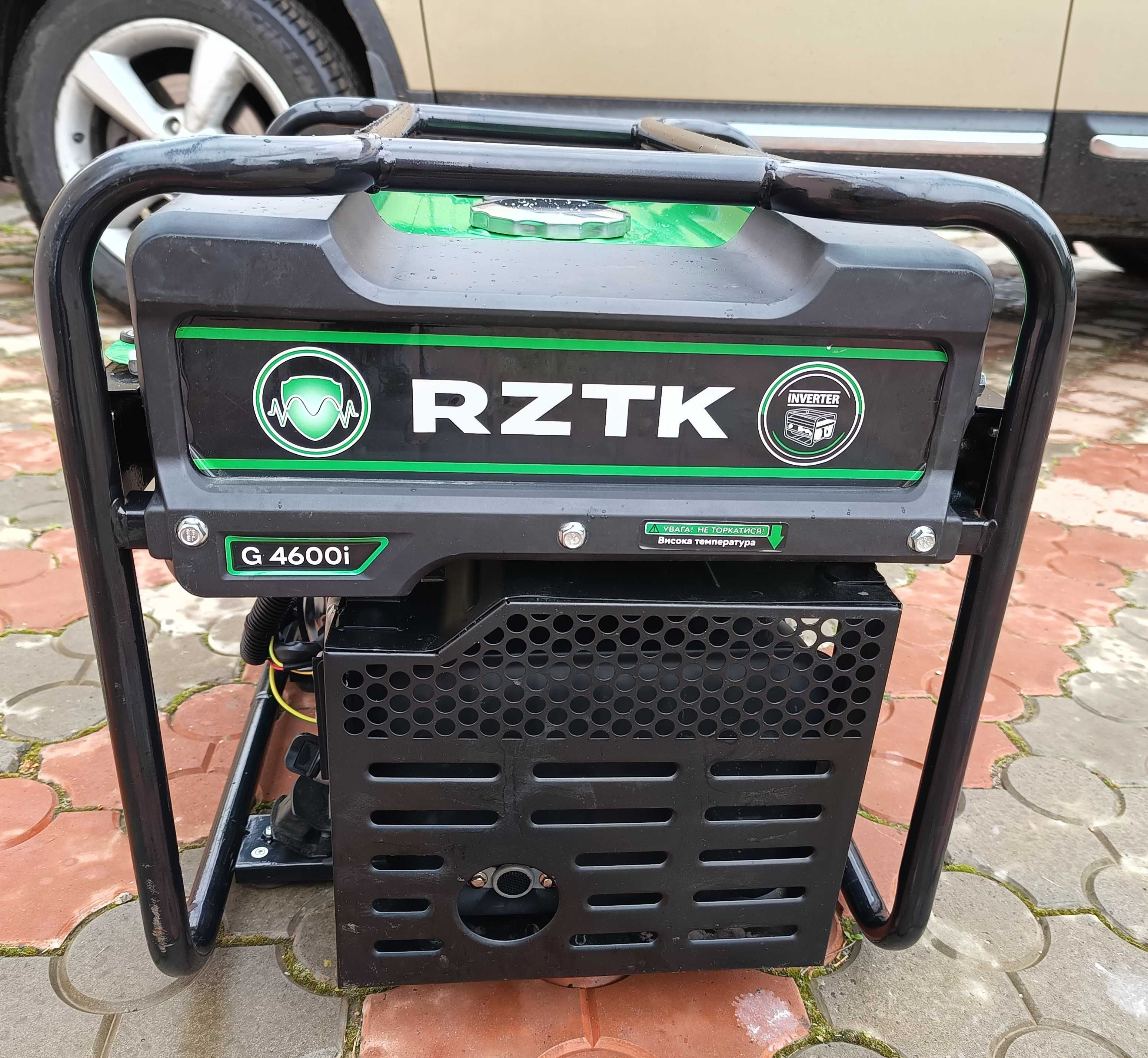 Генератор инверторный RZTK G 4600i (3500 Ватт), бензиновый