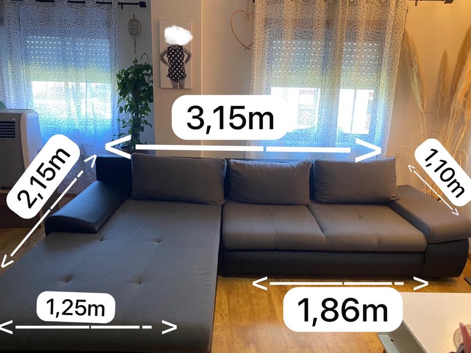 Sofa cama chaise longue