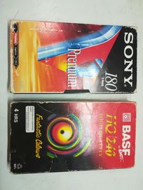 Kaseta VHS SONY 180 i BASF 240 używane