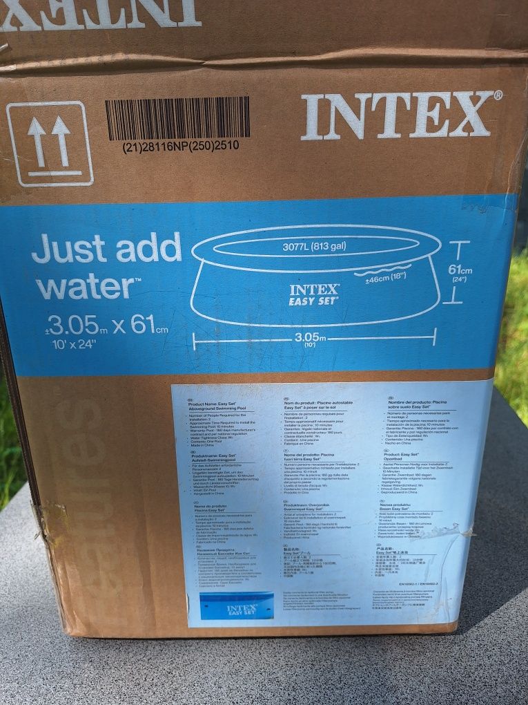 Sprzedam basen INTEX okrągły 305×305cm×68