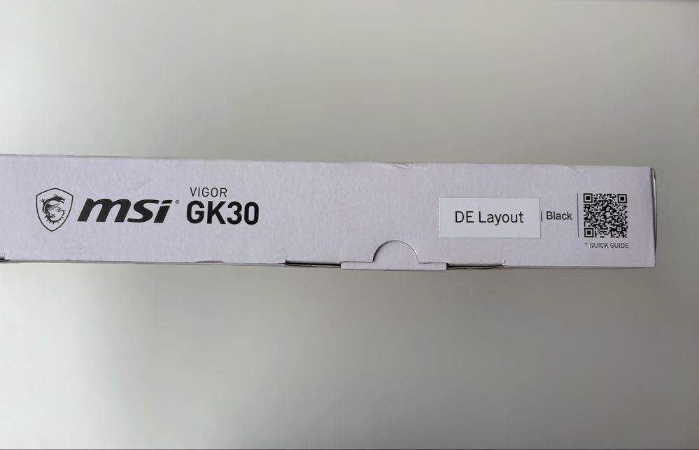 Клавіатура MSI VIGOR GK30 RGB