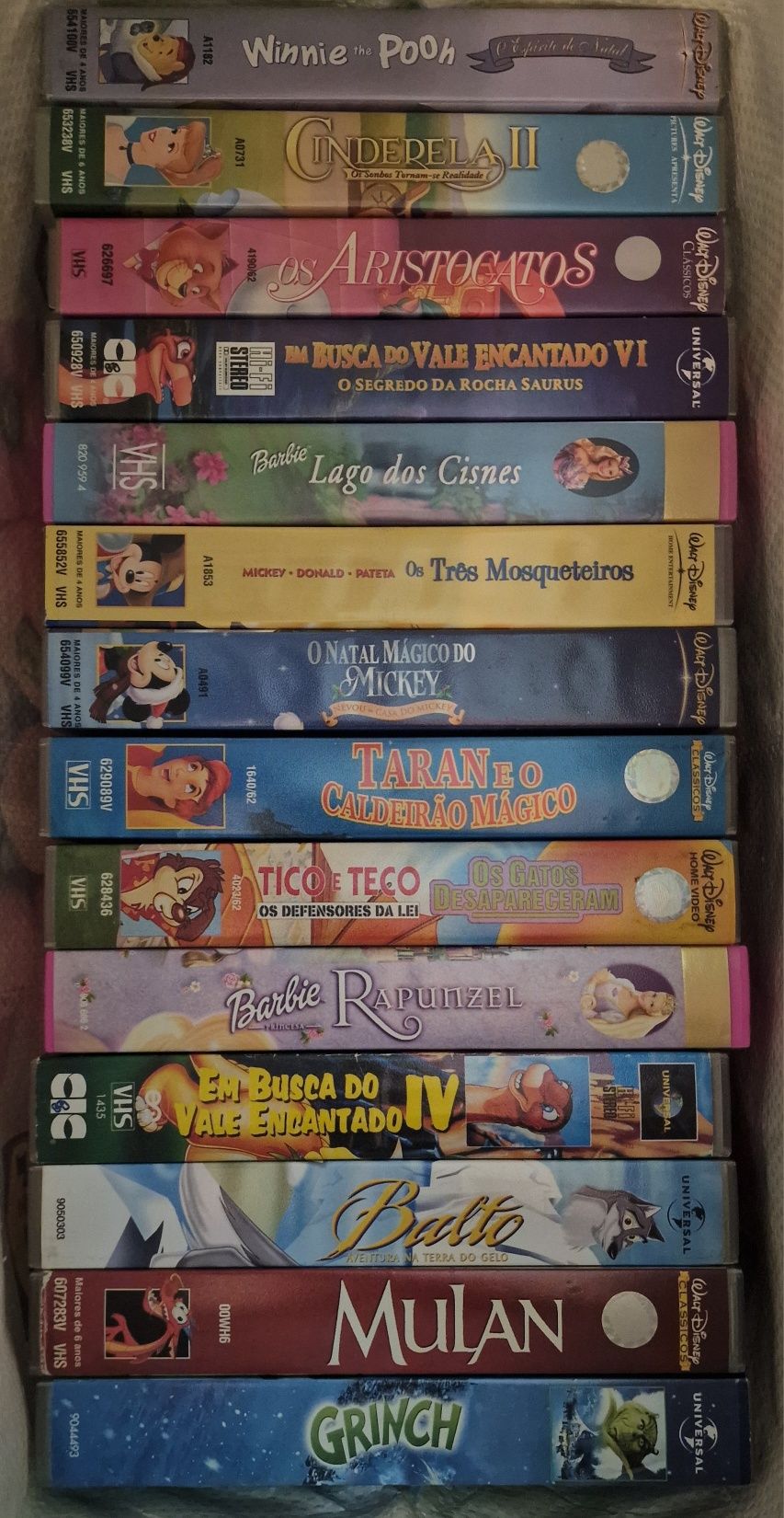 Vários Filmes VHS
