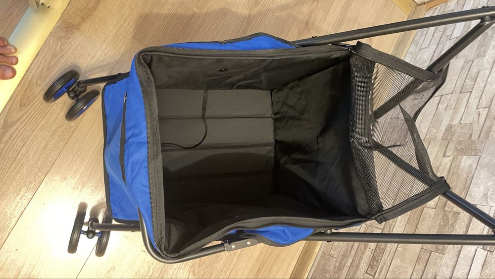 Wózek dla małego pieska lub kota