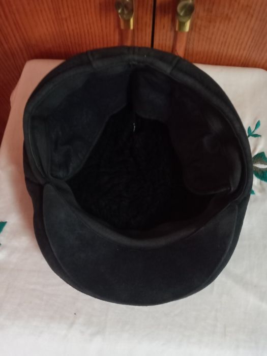 Кепка Замшевая Меховая-Демисезонная 53см