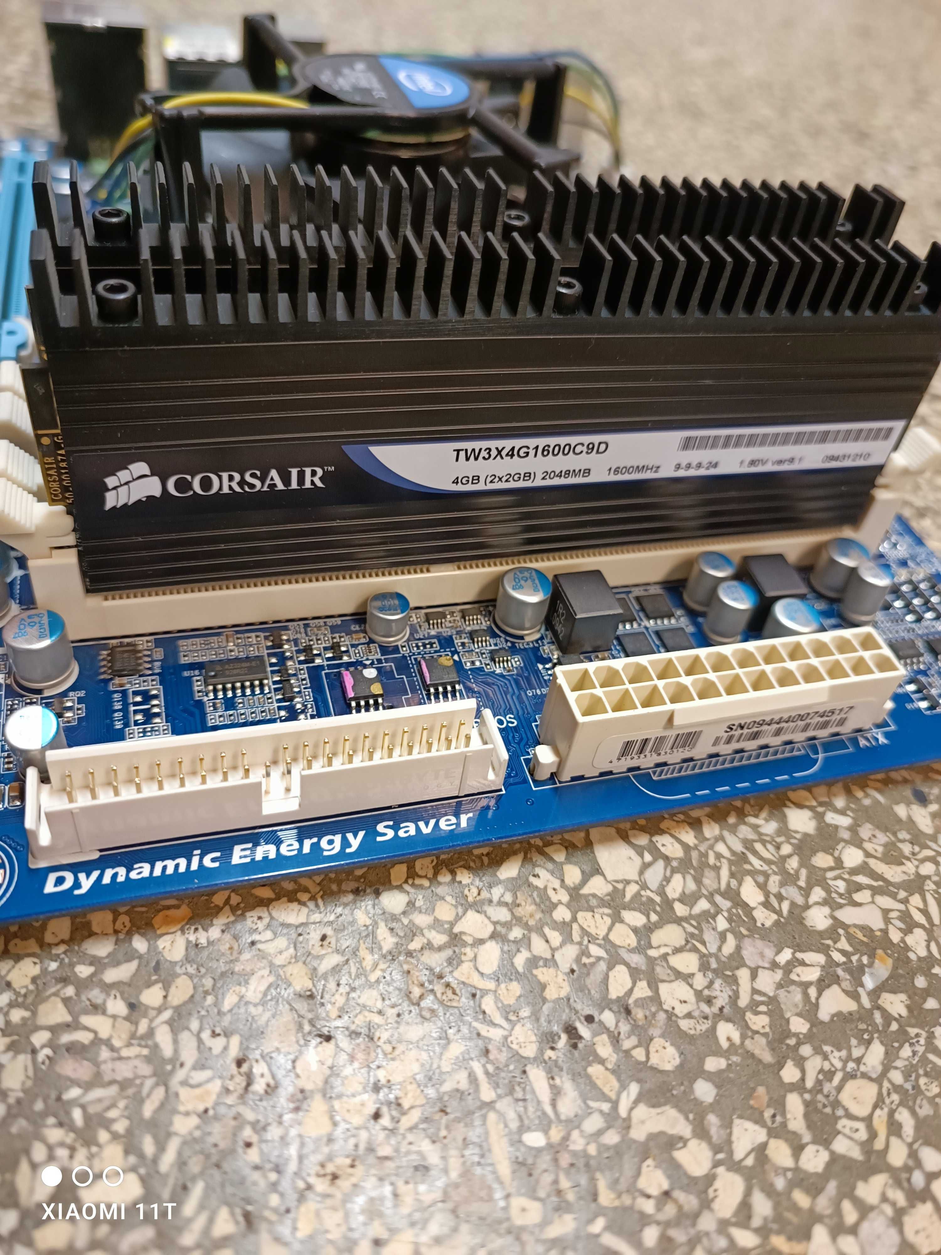 Płyta główna Gigabyte i5 chłodzenie , DDR3 Corsair