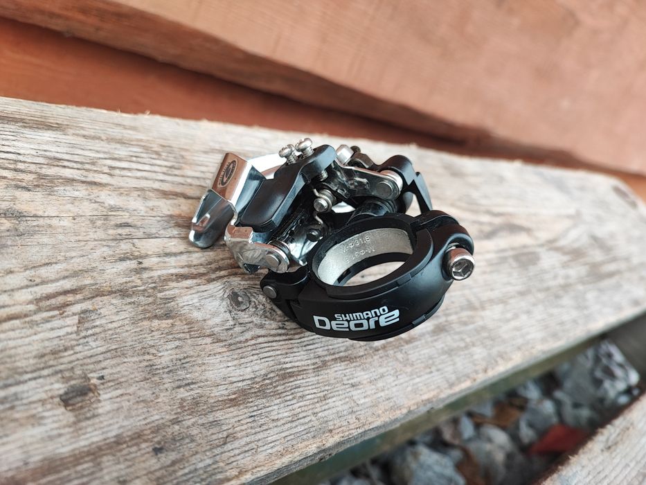 Przednia przerzutka rowerowa Shimano Deore M510 34.9 31.8 Retro MTB