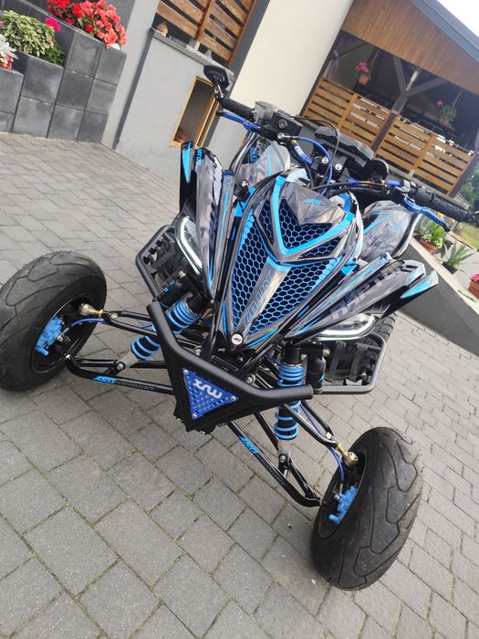 Yamaha Raptor swap MT07 ASG-ATV Swap Garage.
