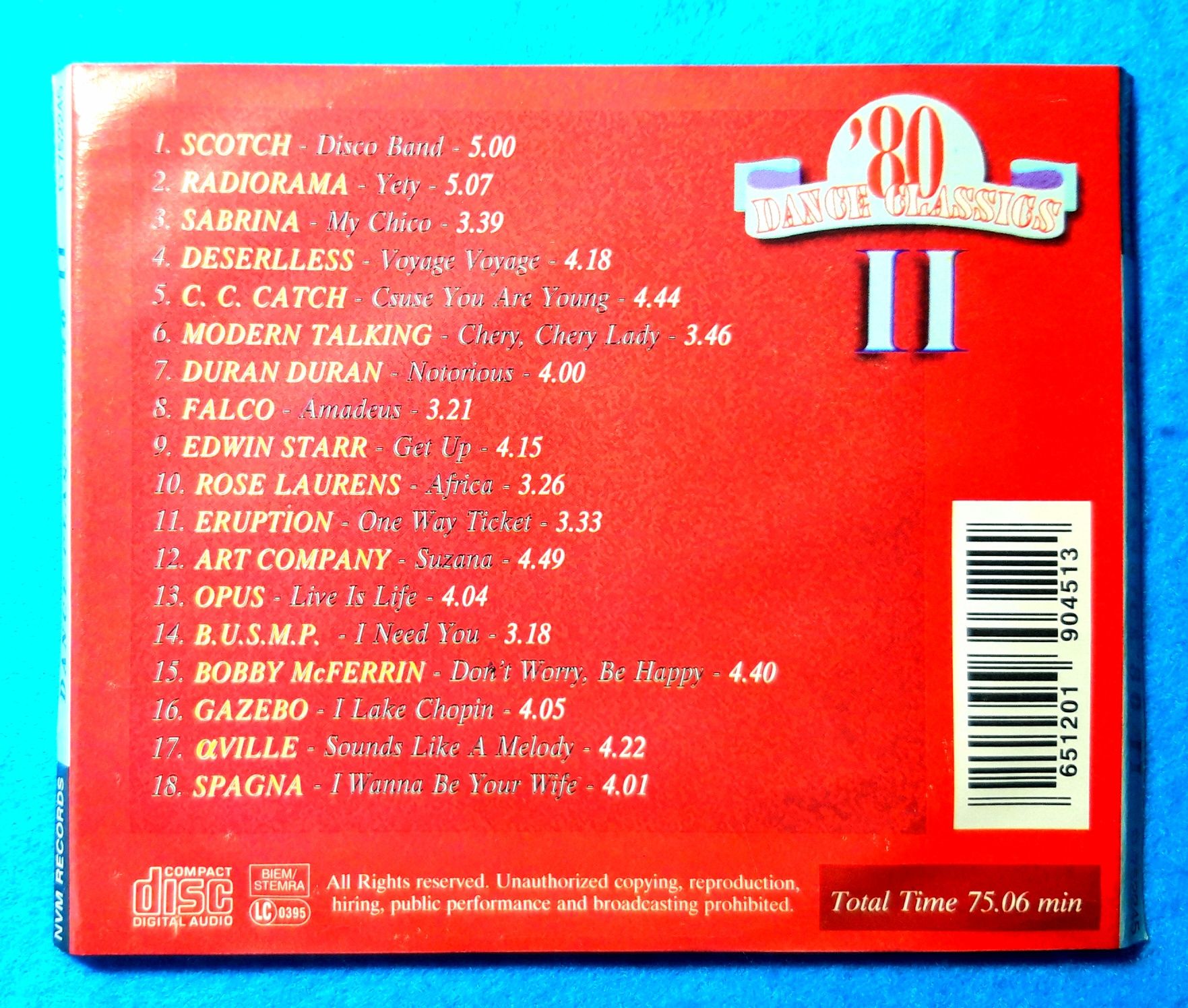 Dance Classics '80 II (CD, 1994?)