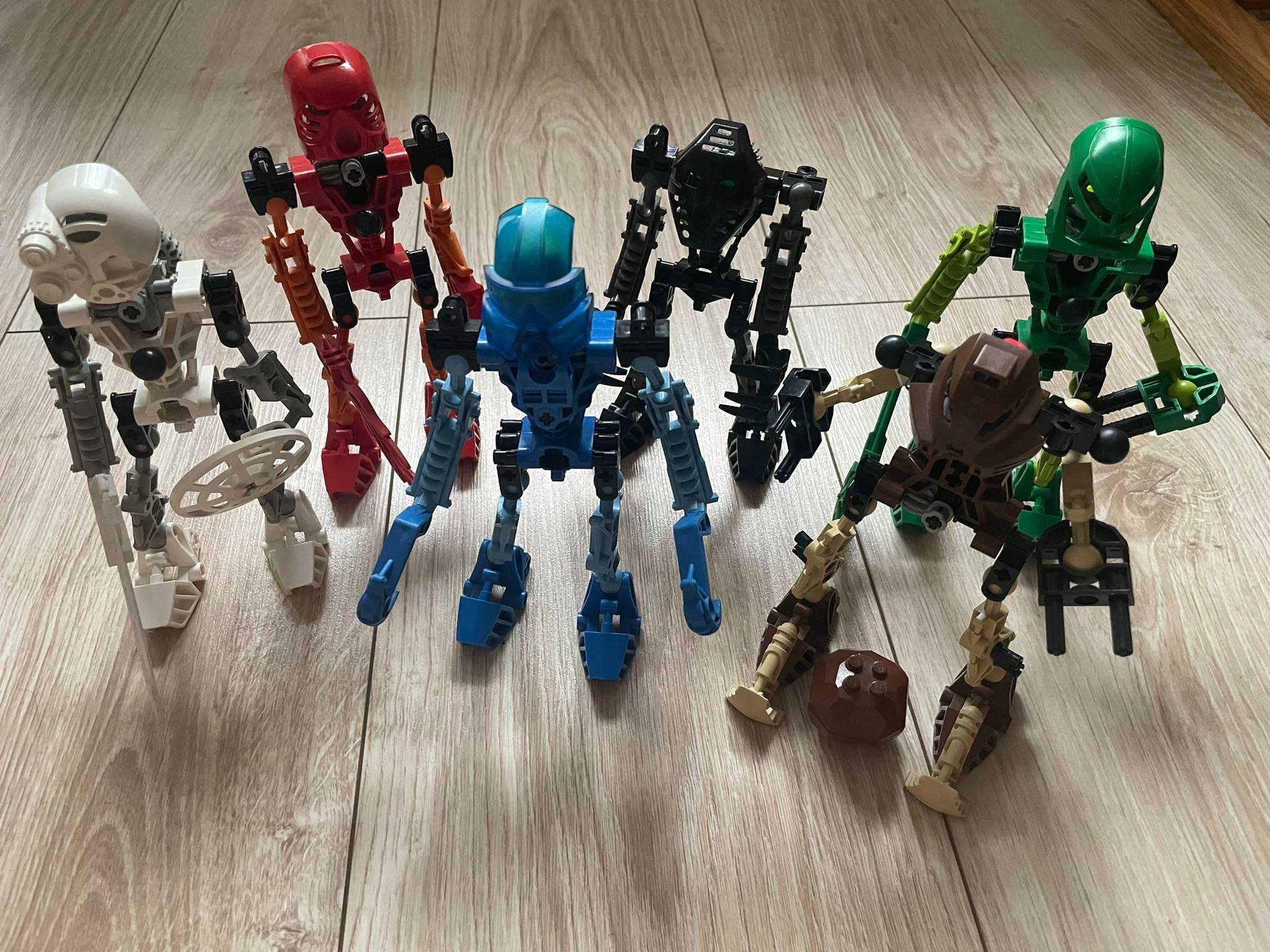 Lego Bionicle Tahu, Lewa, Gali, Pohatu, Onua, Kopaka