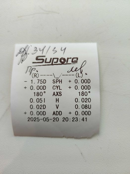 Очки. Оправа металлическая, медицинская сталь. Япония