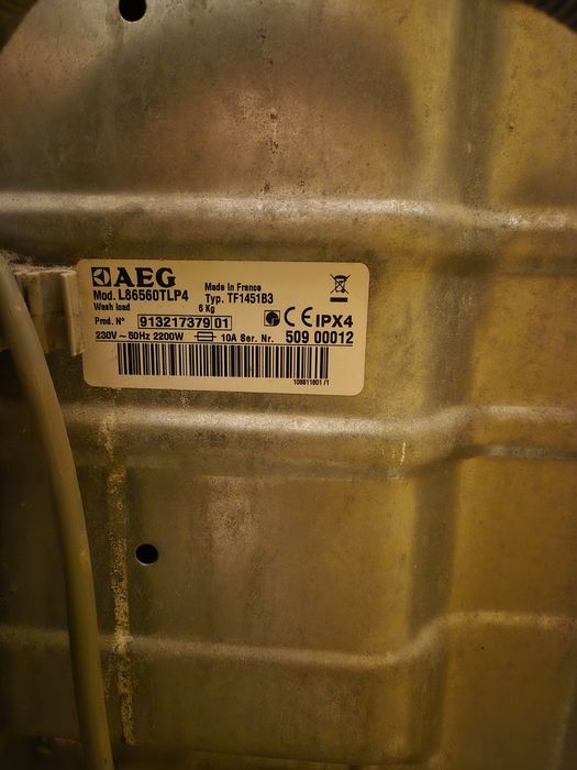 Pralka AEG L86560TLP4