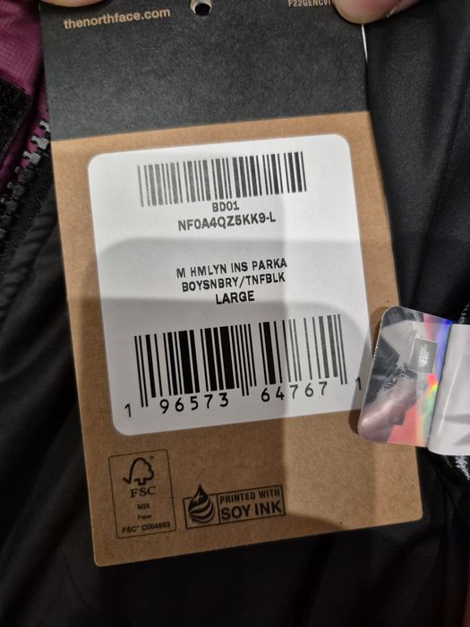 Куртка The North Face M HMLYN INS PARKA Original