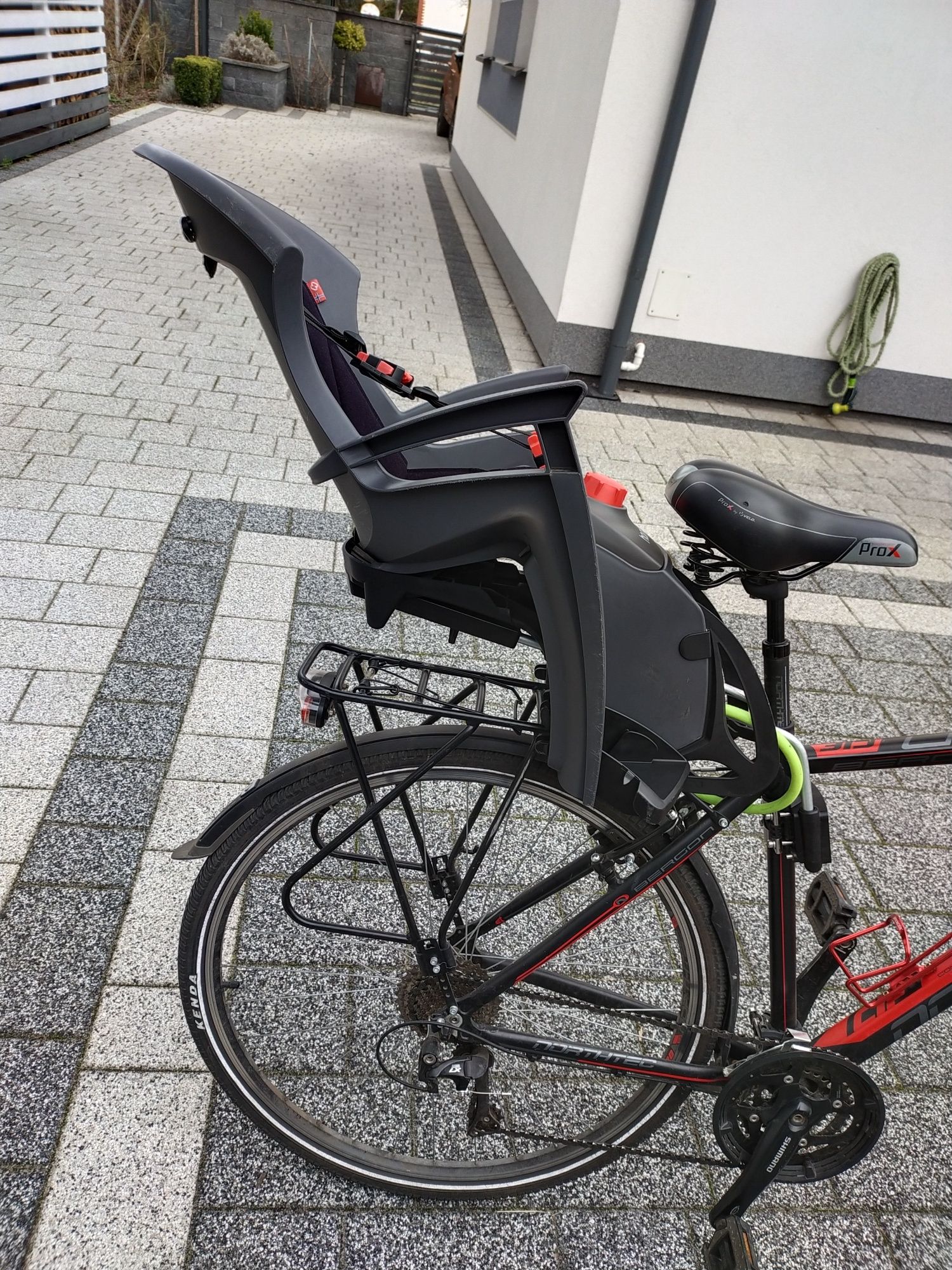 Fotelik rowerowy dla dziecka HAMAX SIESTA odchylany