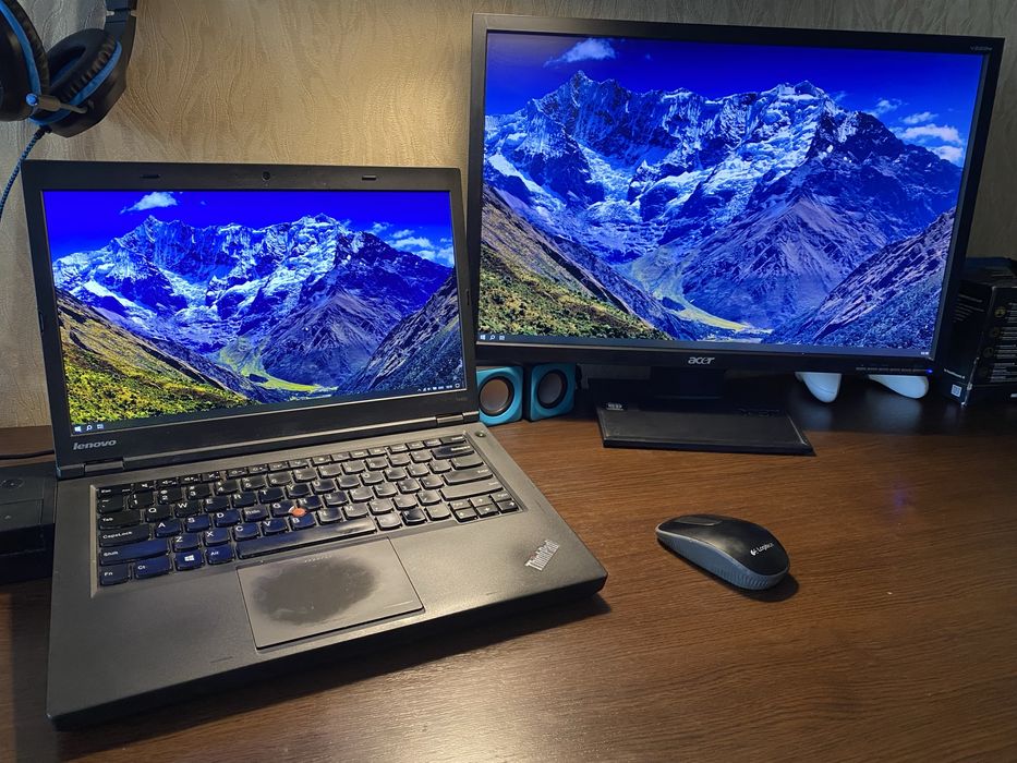Ноутбук Lenovo Thinkpad T440p/Core i5/16GB/SSD128+256GB/АКБ 8 годин