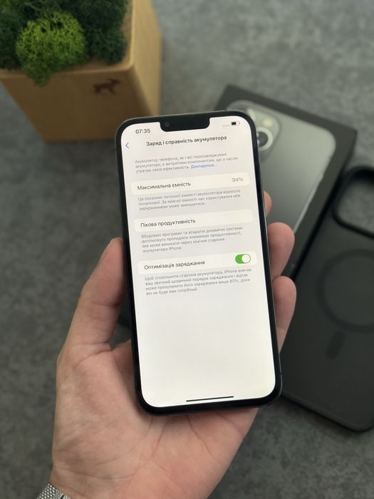 Apple Айфон/Iphone 13pro max 128gb Неверлок Graphite АКБ:94% (440$)