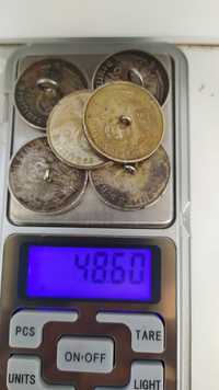 Пуговицы из монет серебро