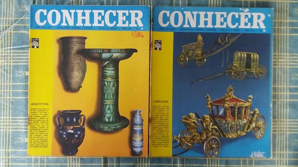 Vendo revistas " Conhecer " da editora abril cultural ,