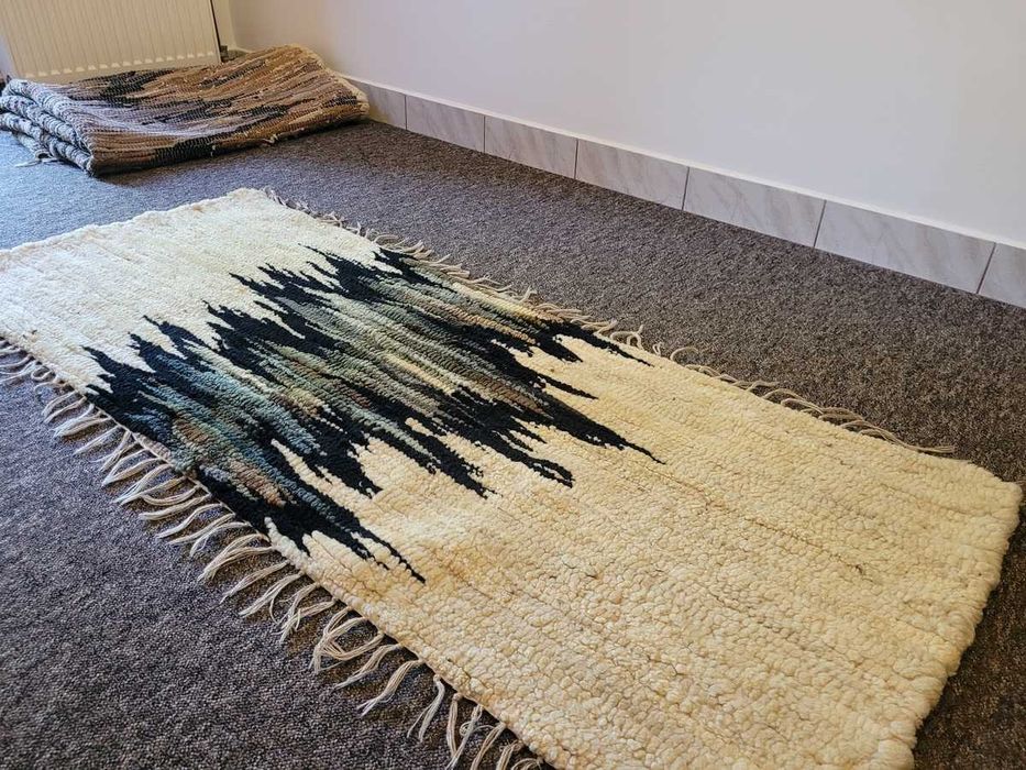 Narzuty na sofę i fotele - skóra owcza