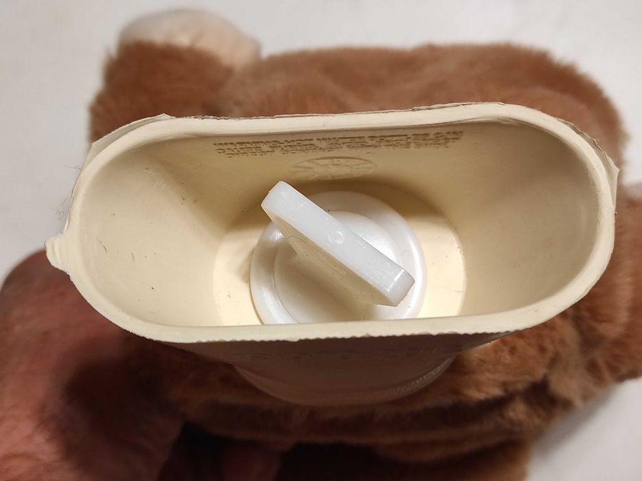 Грілка гумова дитяча+чохол-м"яка іграшка(грелка резинова),TJM,1,5лнова