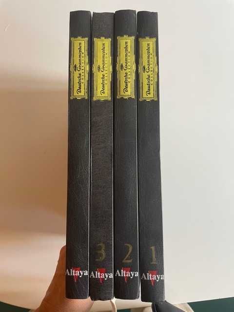 Colecção de livros Deutche Grammophon COLLECTION 4 Volumes